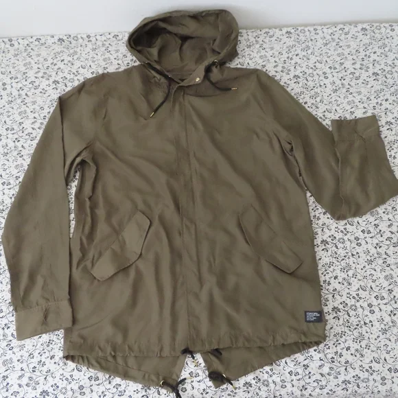 STUSSY milspec OLIVE FISHTAIL JACKET M - Picture 1 of 7